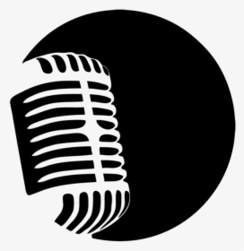 On Air Mic Png - Black And White Microphone Png, Transparent Png, Free Download