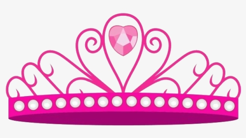 Pink Princess Crown Png Transparent Image - Princess Crown Vector Png, Png Download, Free Download