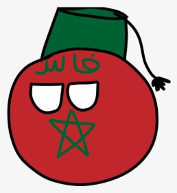 Morocco Countryball Clipart , Png Download - Country Ball Png, Transparent Png, Free Download
