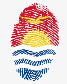 Indonesia Flag Fingerprint Png, Transparent Png, Free Download