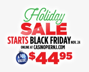 Casino Pier Breakwater Beach Holiday Sale Head - Graphic Design, HD Png Download, Free Download