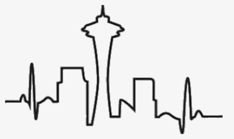 #skyline #seattle #greysanatomy #hospital #show #doctors - Grey's Anatomy Seattle Logo, HD Png Download, Free Download