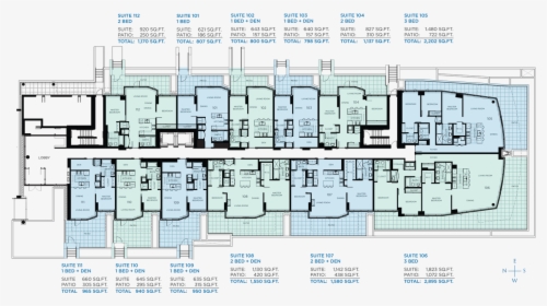 Cascade At The Pier Floor Plans, HD Png Download, Free Download