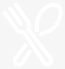 White Food Symbol Png, Transparent Png - Food Icon Png White, Png Download, Free Download