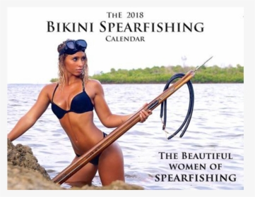 2018 Bikini Spearfishing Calendar, HD Png Download, Free Download