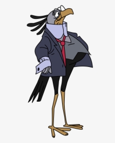 The Secretary Bird - Bedknobs And Broomsticks Bird, HD Png Download, Free Download