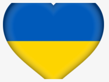 Ukraine Flag Png Transparent Images - Heart, Png Download, Free Download