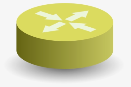 Yellow,green,table - Transparent Network Router Icon, HD Png Download, Free Download