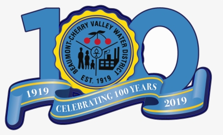 Beaumont-cherry Valley Water District - 100 Years Logo Design, HD Png Download, Free Download