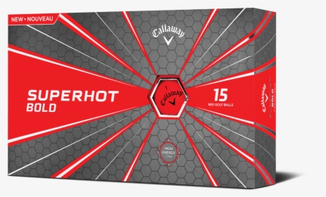 Callaway Superhot Bold Golf Balls, HD Png Download, Free Download