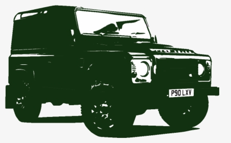 Land Rover Club Side Green - Land Rover Defender Svg, HD Png Download, Free Download