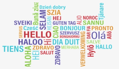 Hello In Multiple Language, HD Png Download, Free Download