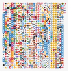 Transparent Emoji 100 Png - Twitter Emoji Sheet, Png Download, Free Download