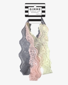Gimme Lace Sheen Headbands, 3pc - Crochet, HD Png Download, Free Download