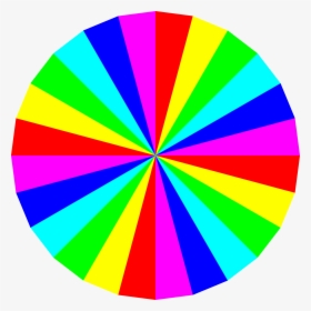 Clipart Circle Colored - La Gama De Colores, HD Png Download, Free Download
