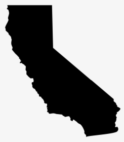 California Clip Art - Blank Map Of California, HD Png Download, Free Download