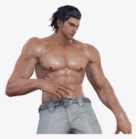 Transparent Shirtless Man Png - Tekken 7 Jin Shirtless, Png Download, Free Download