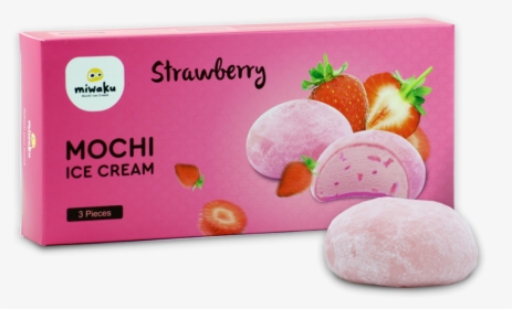 Mochi Ice Cream Strawberry Png, Transparent Png, Free Download