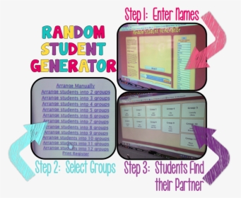 Random Student Generator - Randomize And Rotate When Calling On Students, HD Png Download, Free Download