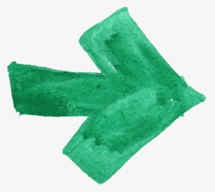 Green Arrow Png - Arrow Brush Stroke Png, Transparent Png, Free Download
