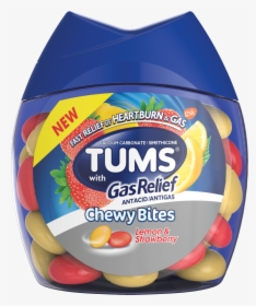 Transparent Tums Png - Tums Chewy Bites With Gas Relief, Png Download, Free Download