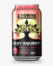 Easy Squeezy 12oz - 2 Towns Cider Easy Squeezy, HD Png Download, Free Download
