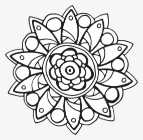 Flower5 - Line Art, HD Png Download, Free Download