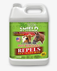 Bioshield Livestock Bug Repellent In A 1 Gallon Container - Sorrel, HD Png Download, Free Download
