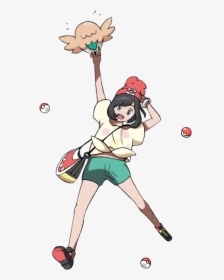 Pokemon Girl Trainer Sun And Moon, HD Png Download, Free Download
