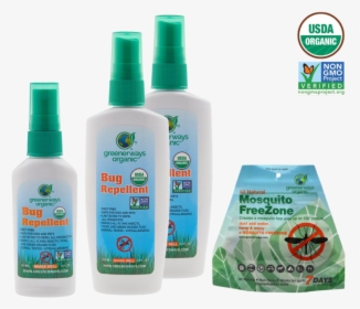 Greenerways Organic All Natural Mosquito Freezone, HD Png Download, Free Download