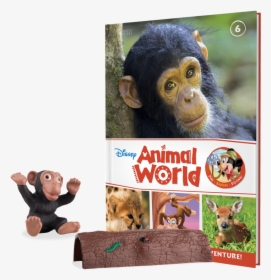 3d Postcard Schimpansen Baby , Png Download - Chimpancé Común, Transparent Png, Free Download