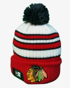 White Chicago Blackhawks Toque, HD Png Download, Free Download