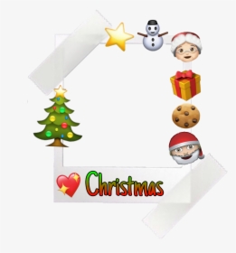 #christmas #christmasoverlays #emojis #edits, HD Png Download, Free Download