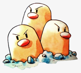 Dugtrio Red And Blue, HD Png Download, Free Download