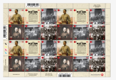 Wwi Stamp Sheet 80c - Horatio Herbert Kitchener, HD Png Download, Free Download