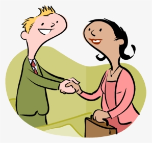 Church Business Meeting Clip Art - People Meeting Each Other, HD Png Download, Free Download