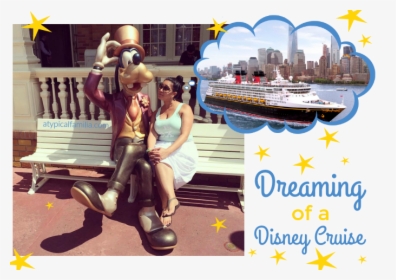 Dreaming Of Disney Cruise - Girl, HD Png Download, Free Download