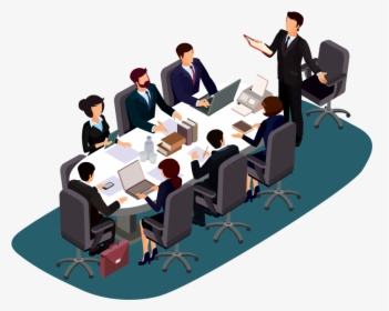 Clip Art Board Meeting, HD Png Download, Free Download
