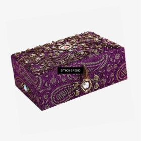 Embroidered Jewelry Box - Pier 1 Jewelry Box, HD Png Download, Free Download