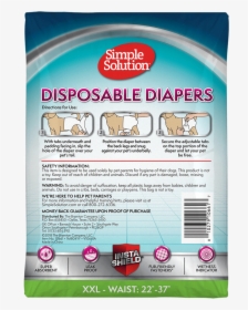 Simple Solution Disposable Diapers, HD Png Download, Free Download