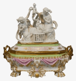 Porcelain Jewelry Box - Porcelain, HD Png Download, Free Download