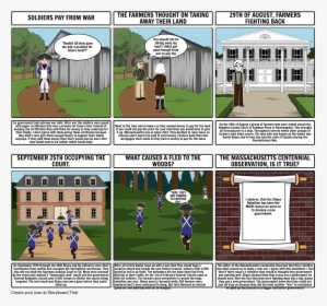 Daniel Shays Rebellion Storyboard, HD Png Download, Free Download