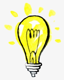 #ftestickers #clipart #lightbulb #idea #yellow - Cartoon Light Bulb Png, Transparent Png, Free Download