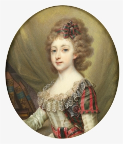 Elena Pavlovna By Anonym After Borovikovskiy - Grand Duchess Elena Pavlovna Of Russia 1796, HD Png Download, Free Download