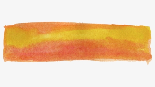 Watercolor Brush Red And Yellow, HD Png Download, Free Download