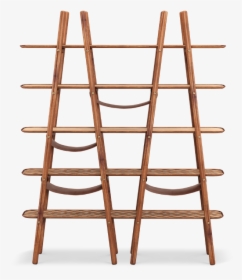 Blake Ladder Shelf With Leather And Brushed Brass Details - Shelf, HD Png Download, Free Download