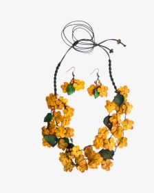 Elda Orange Peel Necklace Set - Jewelry Making, HD Png Download, Free Download
