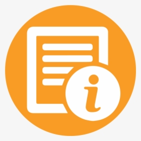Enrollment Information Button - Food Menu Icon Png Orange, Transparent Png, Free Download