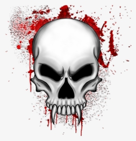 Skull Logo Transparent - Skull Design For Logo Transparent, HD Png Download, Free Download