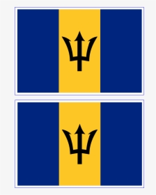 Barbados Flag Main Image - Printable Barbados Flag, HD Png Download, Free Download